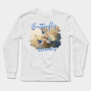 Serene Butterfly Dreams Long Sleeve T-Shirt